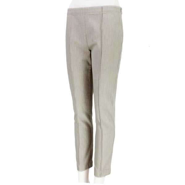 The Row oatmeal clay tone trousers denim cropped pants