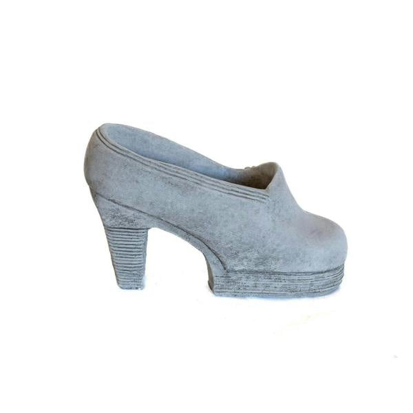 Stone Cast Stiletto Design Pot