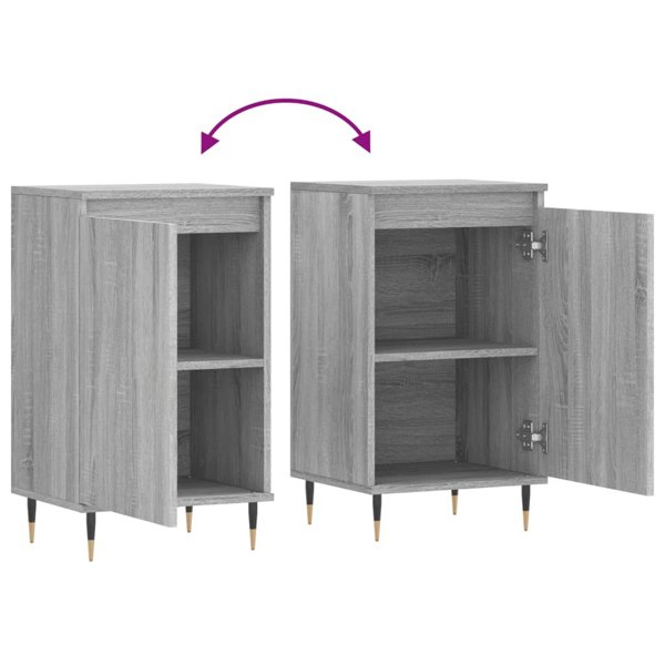 Berkfield Sideboard Grey Sonoma 40x35x70 cm Engineered Wood