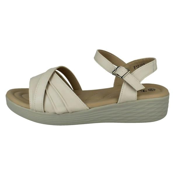 Eaze Ladies Eaze Buckle Fastening Summer Sandals F12103