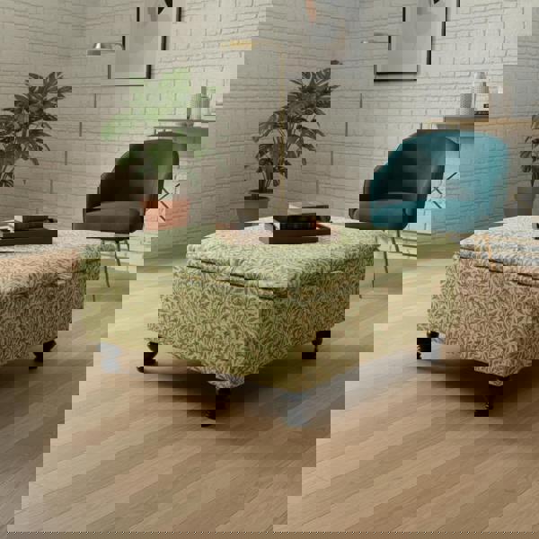 Stylish entrance bench with comfortable padded top