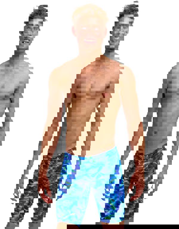 Funky Trunks Boys Storm Chaser Swim Training Jammer - Blue