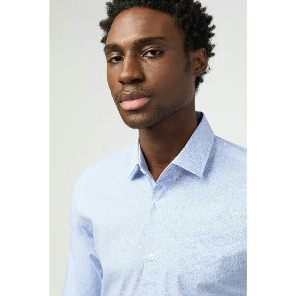 Limehaus Slim Fit Dot Print Shirt