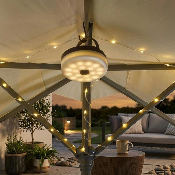 Garden Greatness Portable Solar 4-in-1 LED String Lights