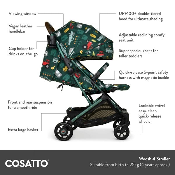 Cosatto Woosh 4 Stroller Cosatto Carnival