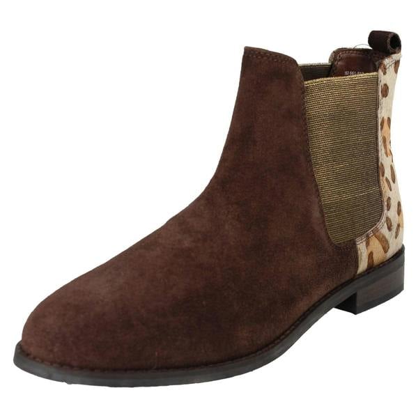 Leather Collection Ladies Leather Collection Chelsea Ankle Boots