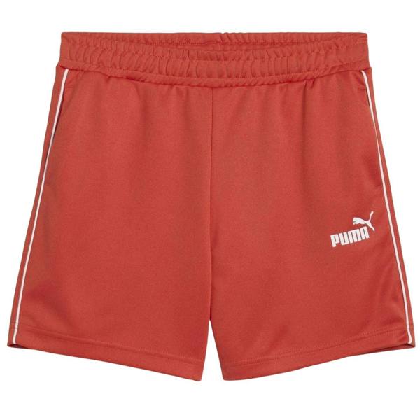 Puma Childrens/Kids Track Shorts - Fire Red - 