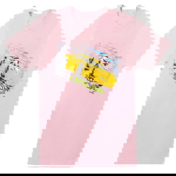 Disney Mens Cars Cruz Ramirez T-Shirt - Baby Pink