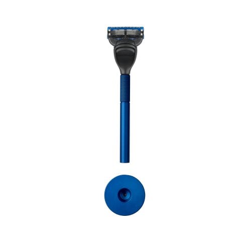 Bolin Webb Generation Blue Shaving Set with Stand - Gillette Fusion Razor