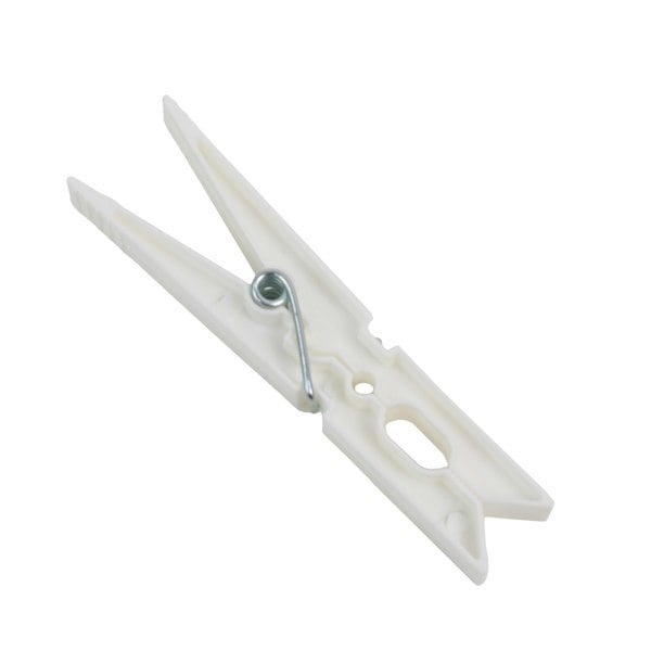 JVL Large Strong Hold Plastic Pegs, Pack of 12, Aqua