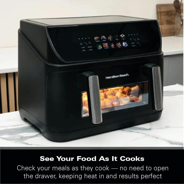 Hamilton Beach FlexiZone 10L Dual Air Fryer - Hamilton Beach UK
