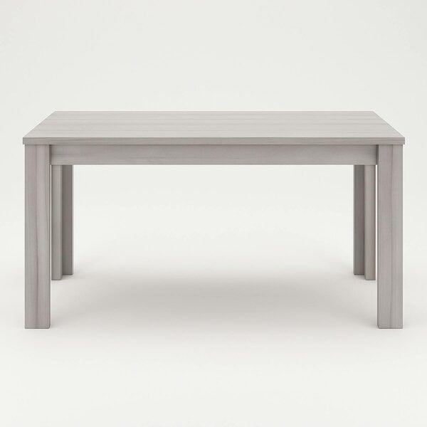 Kosy Koala Dining Table With 4 Chairs Modern Kitchen Dining Table and 4 White Faux Leather Dining Chairs