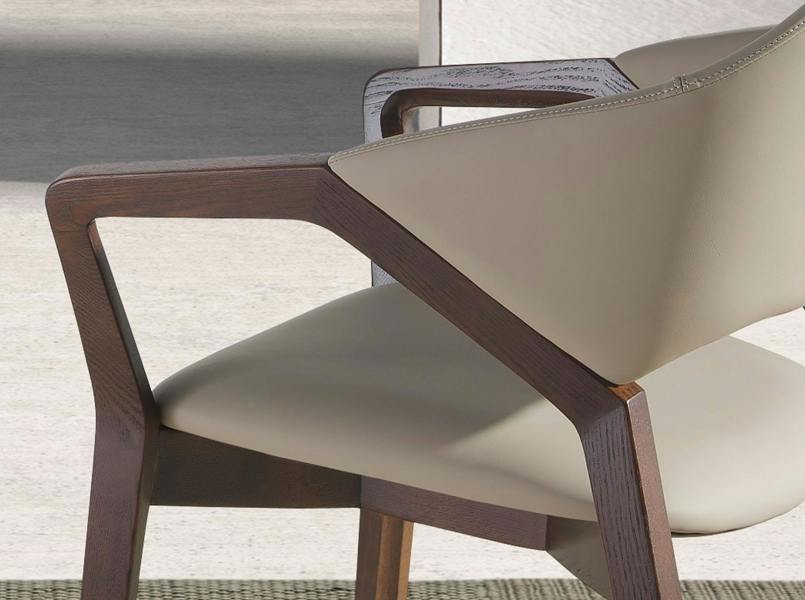 Angel Cerdá Mink Leatherette Chair 4068