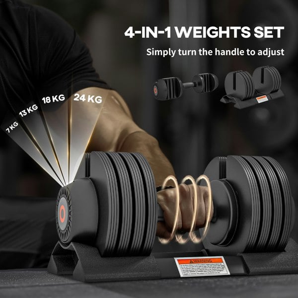 Rubber Dumbbell