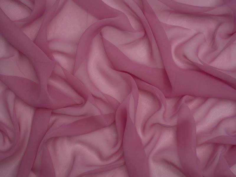 Minerva Core Range Minerva Light Sheer Chiffon Fabric - Plain Design Dressmaking Fabric, 110 cm / 44" Wide - per metre