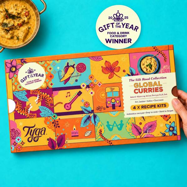 Tyga Foods Global Curries Recipe Kit Gift Set