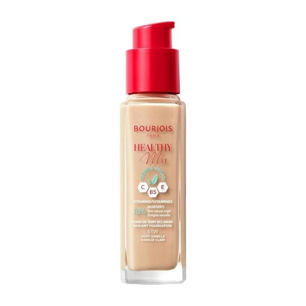 Bourjois Healthy Mix Clean and Vegan Foundation 30ml - 51W Light Vanilla