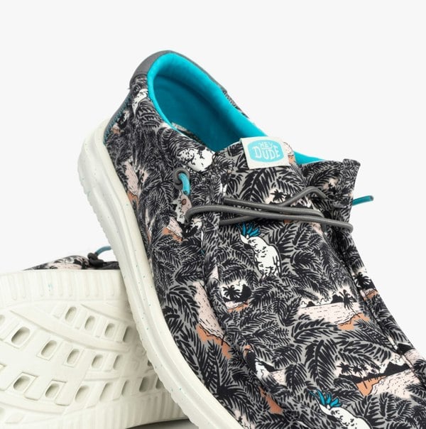 HEYDUDE WALLY Mens Shoes Black