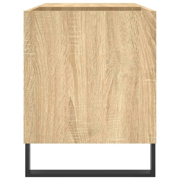 Berkfield Record Cabinet Sonoma Oak 85x38x48 cm Engineered Wood