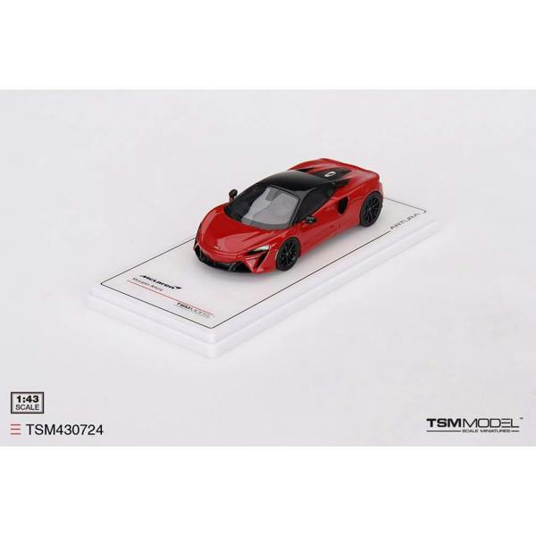MCSlots McLaren Artura Vermillion Red 1:43 Scale TSM430724