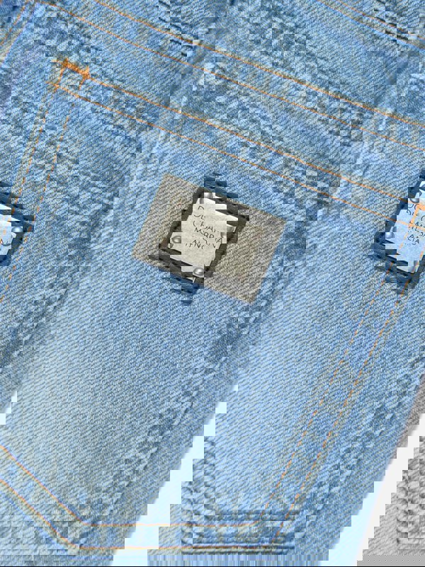 Dolce & Gabbana Kids Dolce & Gabbana Boys Embossed Logo Skinny Jeans in Blue