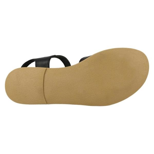 Leather Collection Ladies Leather Collection Ankle Strap Sandals