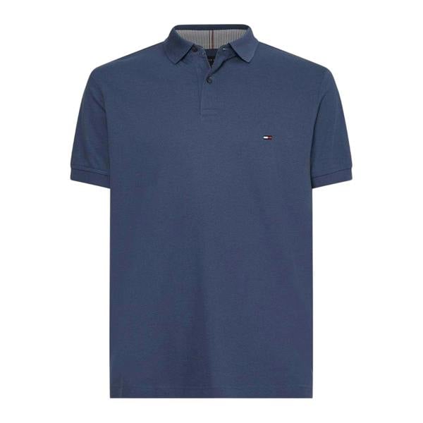 Tommy Hilfiger Mens 1985 Embroidered Logo Polo Shirt - Navy - 