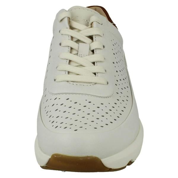 Clarks Ladies Clarks Punched Hole Detailed Summer Shoes Tivoli Grace