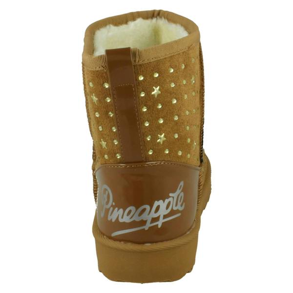 Pineapple Girls Pineapple Boots With Star Detailing H4200