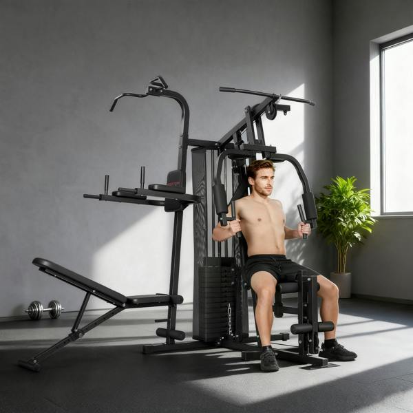 Multi-Exercise Gym Station