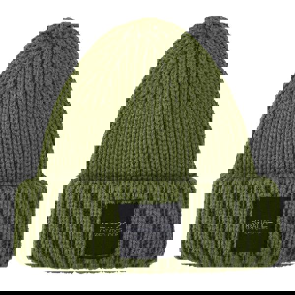 Regatta Childrens/Kids Connora Fisherman Logo Beanie - Nephrite Green - 