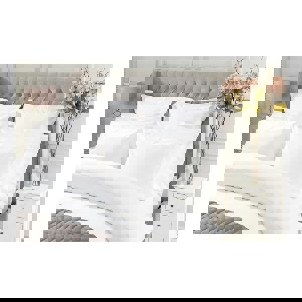 Belledorm Oxford Continental Pillowcase - White