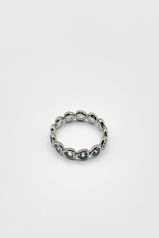 SVNX The 'Atlas' Ring in Silver and Blue