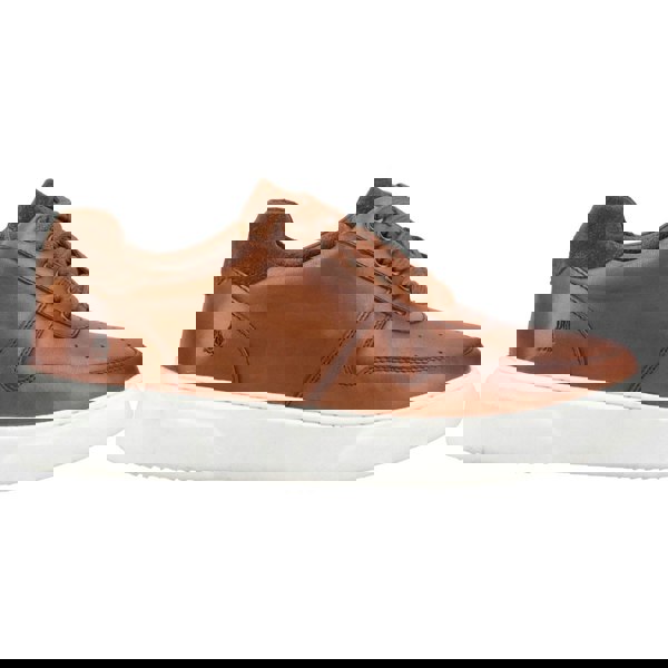 Hush Puppies Wyatt Leather Men's Tan Trainers