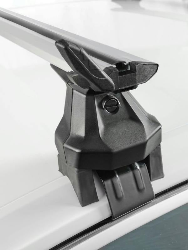 Green Valley Aerodynamic Roof Rack Wing Bars Silver, Fits Vauxhall Corsa F 2019+ onwards