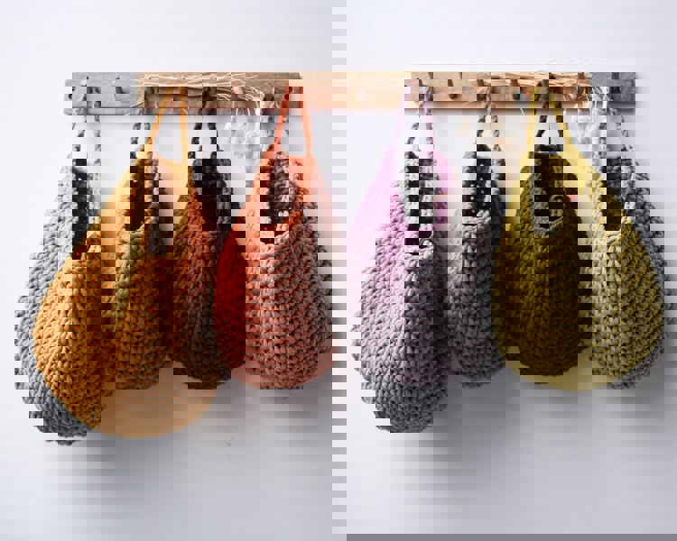 Zuri House Crochet hanging bags | GOLDEN KIWI
