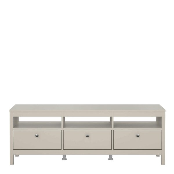 Wyld Haus Gossmere Natural Cashmere TV Unit 3 Drawers