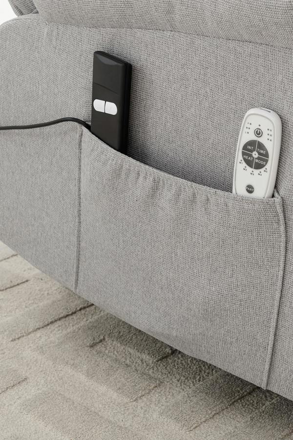 Living and Home Electric Single-Seat Recliner Chair with Heating & Massage Function