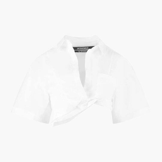 Jacquemus La Chemise Capri White