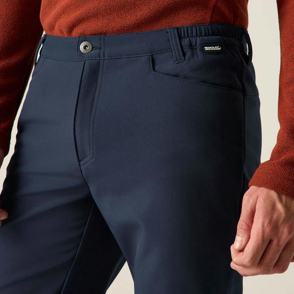 Regatta Mens Fenton Softshell Trousers - Navy - 