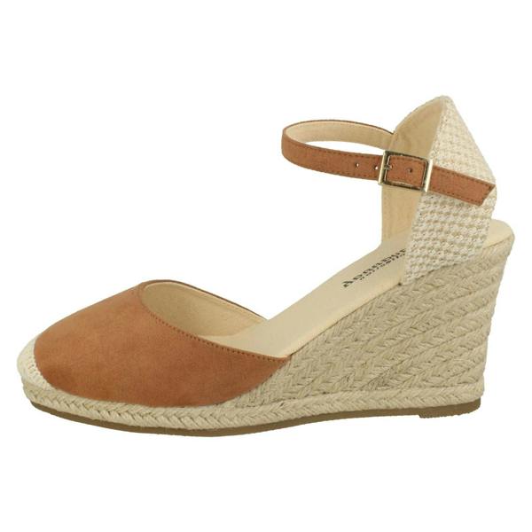 Savannah Ladies Savannah High Wedge Espadrilles