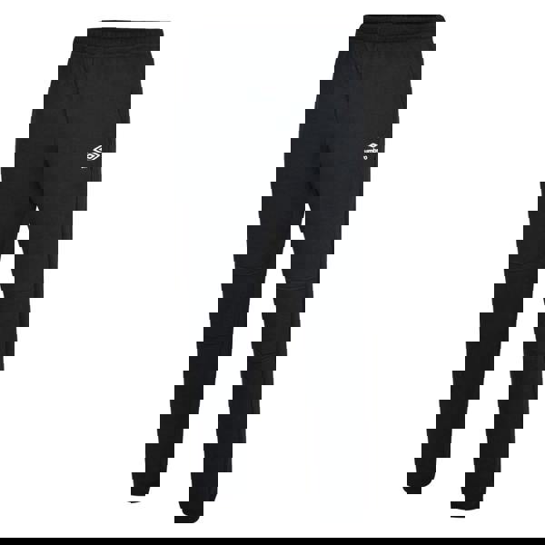 Umbro Childrens/Kids Club Leisure Jogging Bottoms - Black/White