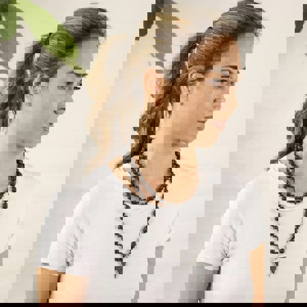 Myga Strength Mala Bead Necklace