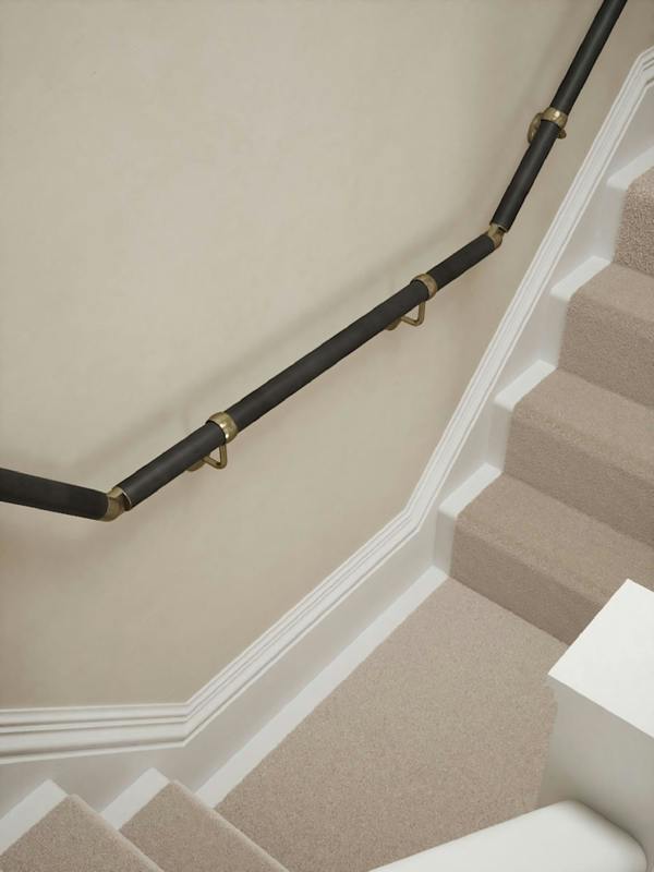 Handrails Direct Enville Charcoal T Shape Handrail System