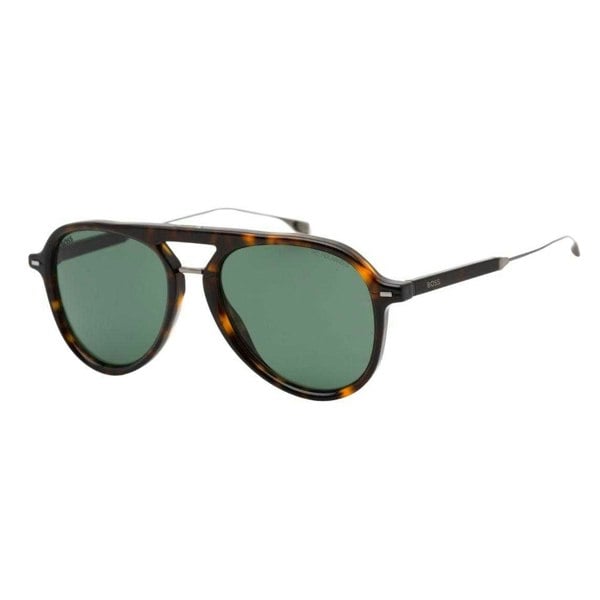 Hugo Boss Mens Pilot Sunglasses - Havana Brown