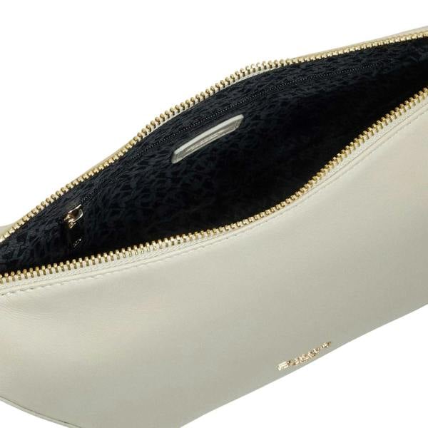 Dune London Womens/Ladies Delicately Suede Handbag - Ecru - 