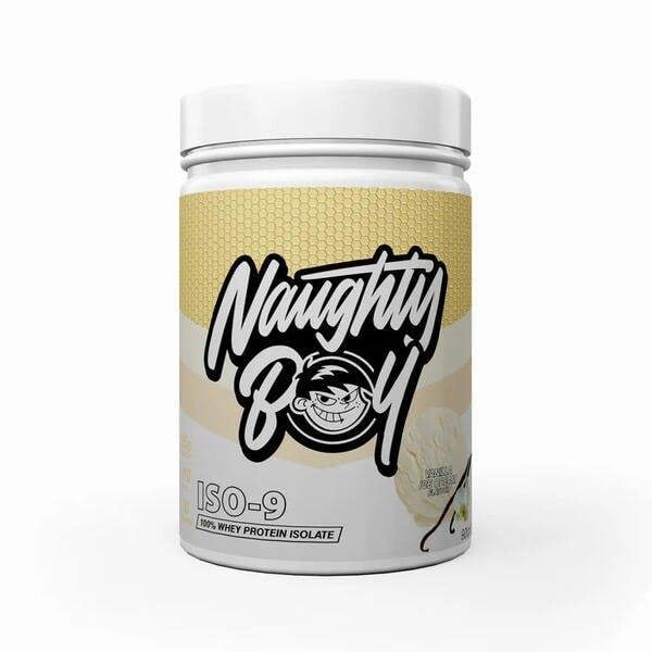 Naughty Boy Iso-9, Vanilla Ice Cream - 900g