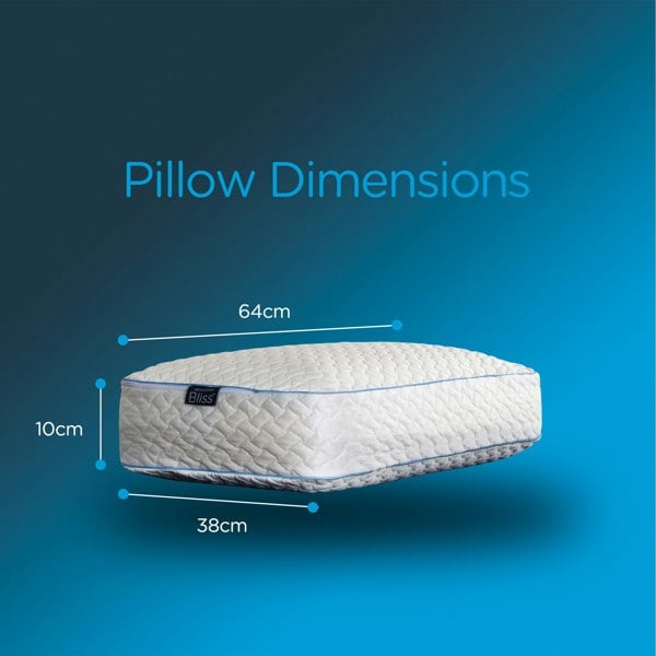 Snuggledown Bliss Extra Deep Cool Touch Firm Support Pillow