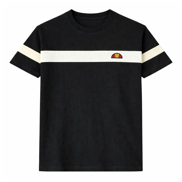 Ellesse Caserio T-Shirt Black/White/Off White