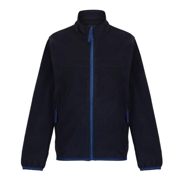 Regatta Boy's Microfleece Full Zip Fleece Jacket - Navy